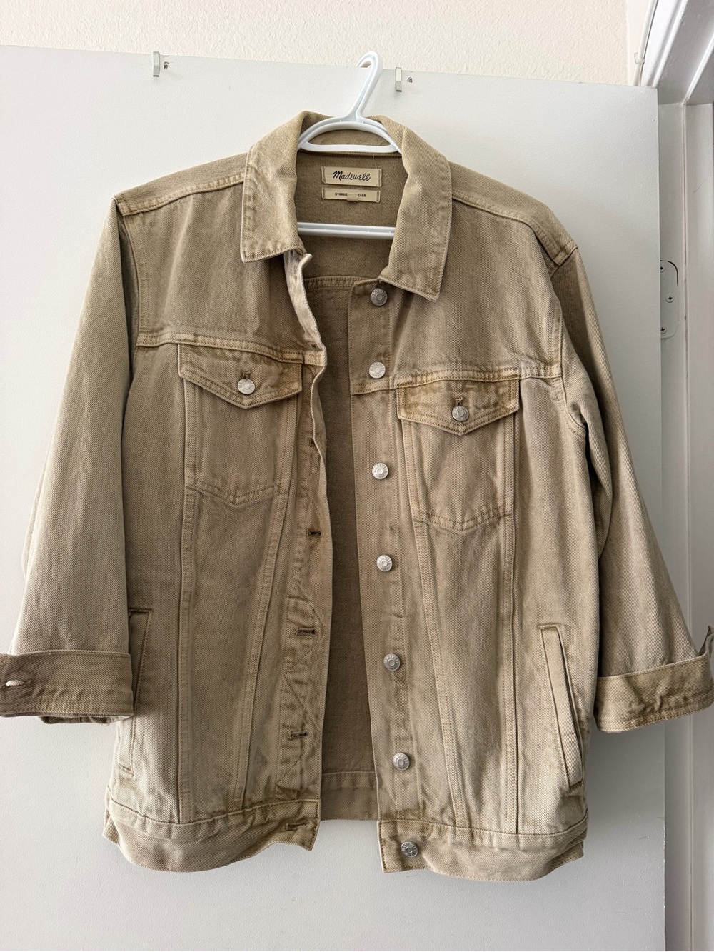 Madewell Women’s Tan Denim Jacket